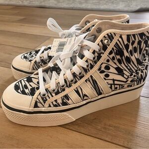 Adidas Nizza Platform Mid Sneakers ‘Butterfly’ Edition Size 9.5